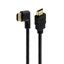 CABO HDMI X HDMI 90GRAUS GOLD 2.0 4K 19P 2MTRS PIX
