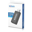 PLACA VIDEO CAPTURA USB MACHO X HDMI FEMEA EXBOM