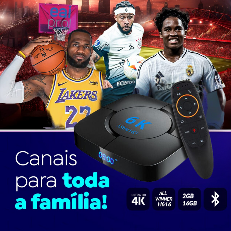 TV BOX 6K Ultra HD