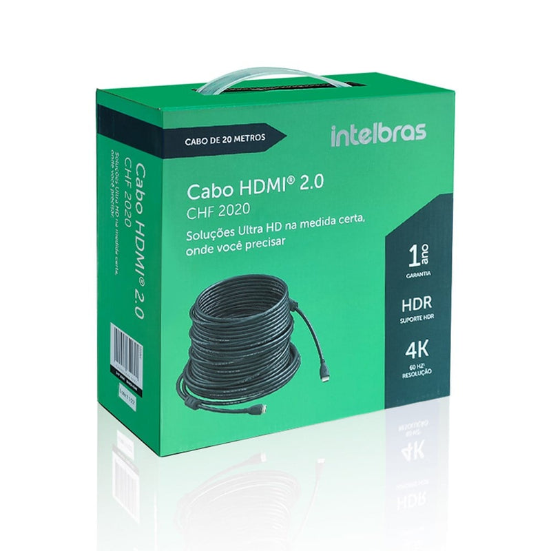 CABO HDMI 4K 2.0 20MTR CHF2020 INTELBRAS