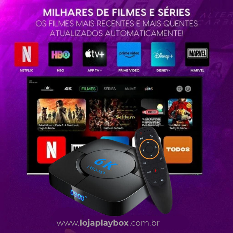 TV BOX 6K Ultra HD