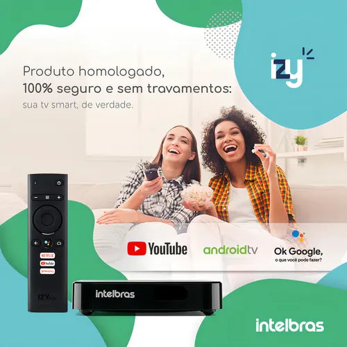 SMART TV BOX 4K INTEBRAS
