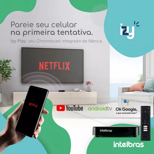 SMART TV BOX 4K INTEBRAS