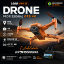 Drone L900 PRO SE GPS com Câmera HD Profissional 4K, WIFI 5G FPV